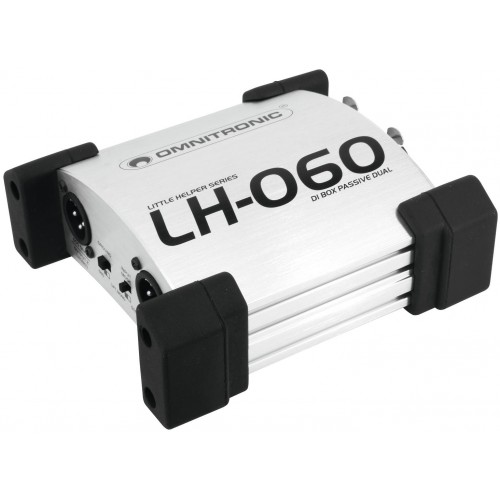 Omnitronic LH-060, pasivní DI-box dvojitý