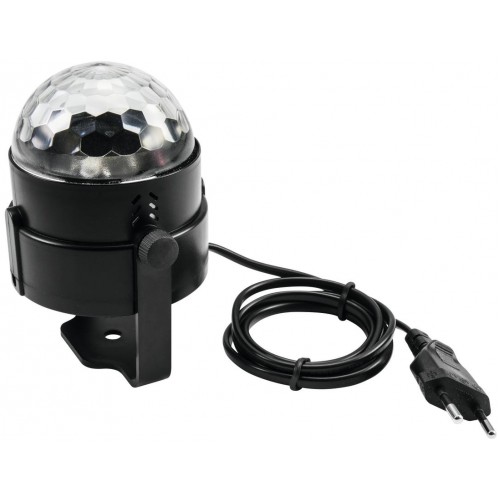 Eurolite LED mini Half Ball 3x 1W RGB, paprskový efekt