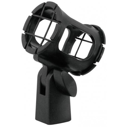 Omnitronic SLIM-01, mikrofonní svorka černá