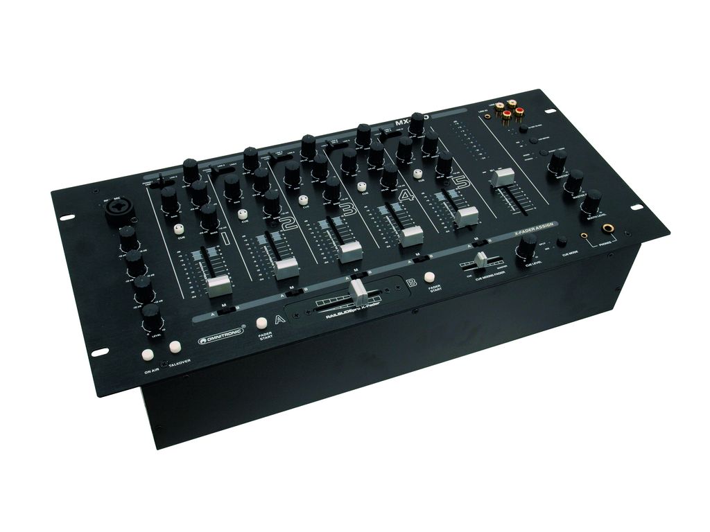  5+1-kanálový mixážní pult Omnitronic MX-540B černý
