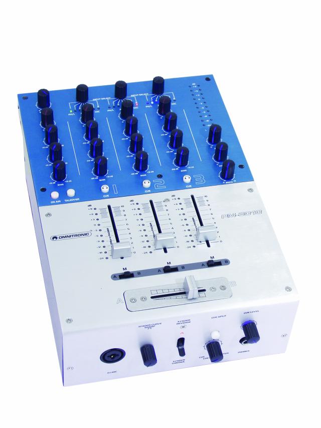 Omnitronic PM-3010, 3-kanálový mixážní
