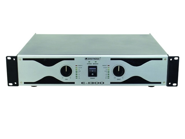 Stereo PA zesilovač s limiterem 2x 650 W (4 Ohm) / 2x 350 W (8Ohm)