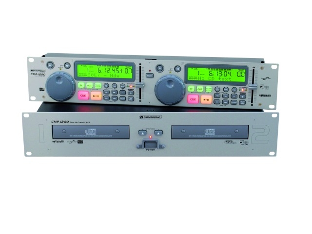 Dvojitý CD/MP3 přehrávač pro DJe Omnitronic CMP-1200