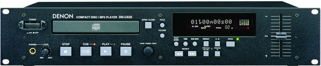 Denon DN-C635, přehrávač CD/MP3, 19