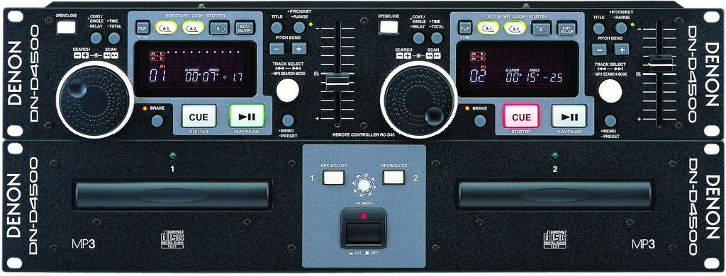 Denon DN-D4500, dvojitý přehrávač CD/MP3