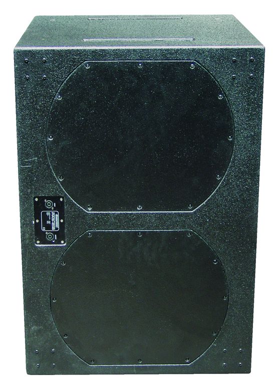 2x 18“ subwoofer 1 600 W RMS