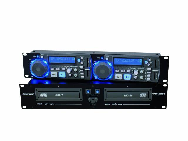 DJ Dvojitý CD/MP3 přehrávač Omnitronic XMP-2800 MP3