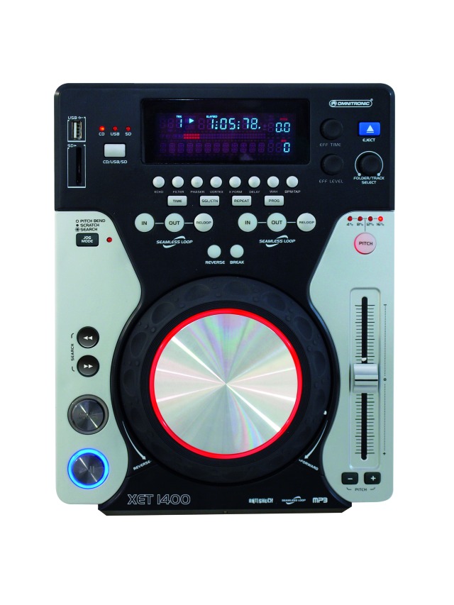 Omnitronic XET-1400 MP3/USB/SD/EF/Scratch