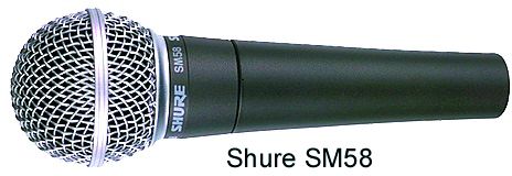 Shure SM 58 SE s vypínačem