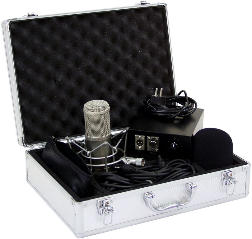 Omnitronic C-10, studiový kondesátorový mikrofon