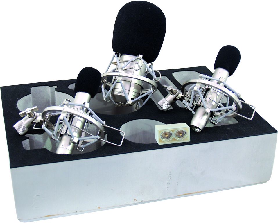 Omnitronic SMP-300 Studio mic set