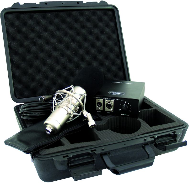 Omnitronic VM-2100 PRO, studiový kondesátorový mikrofonní set