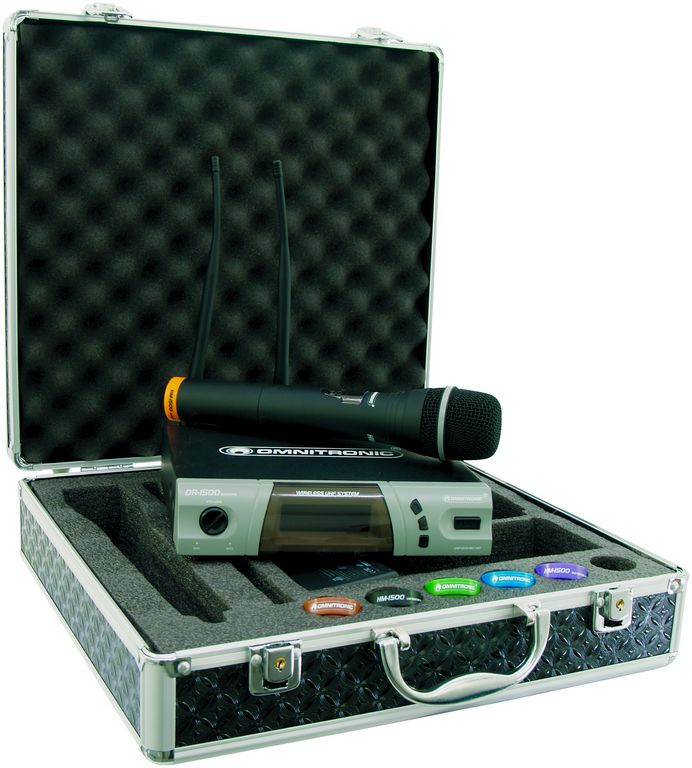 Omnitronic UHF-1500, bezdrátový mikrofonní set