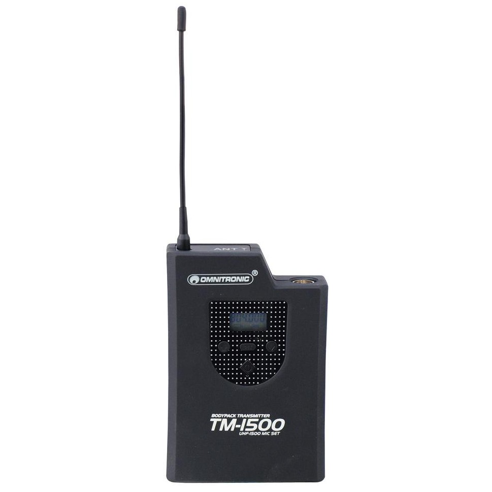 Omnitronic TM-1500, bezdrátový mikrofonní vysílač