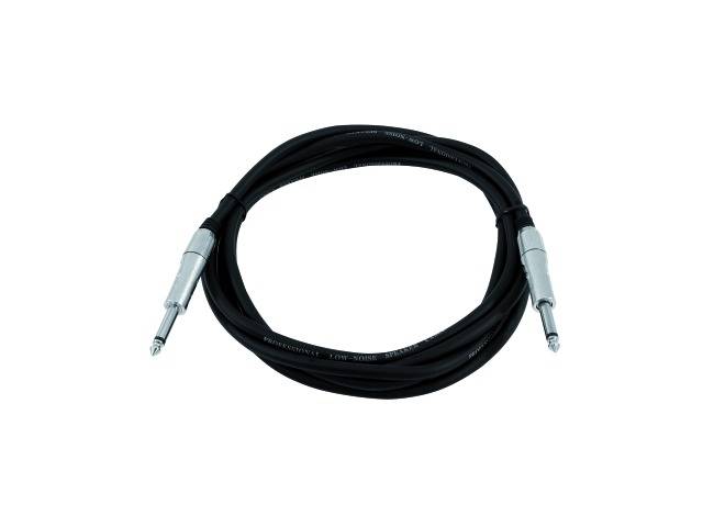 Kabel reproduktorový Jack 6,3 - Jack 6,3 mono, 2x 1,5 qmm, 3 m
