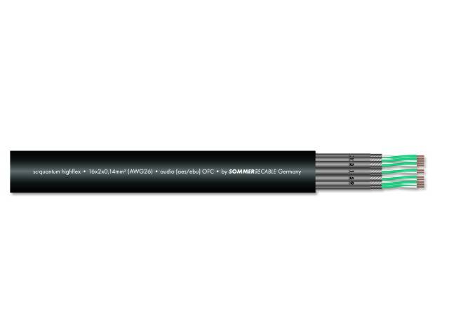 Sommer SC-Quantum Highflex kabel, 2x2x0, 14, 100 m