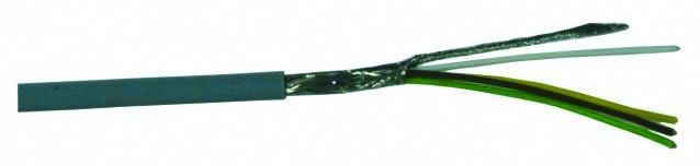 Kabel datový stíněný LiYCY 4x0.14 qmm, role 25m
