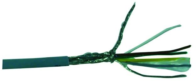 Kabel datový stíněný LiYCY 5x0.14 qmm, role 100m