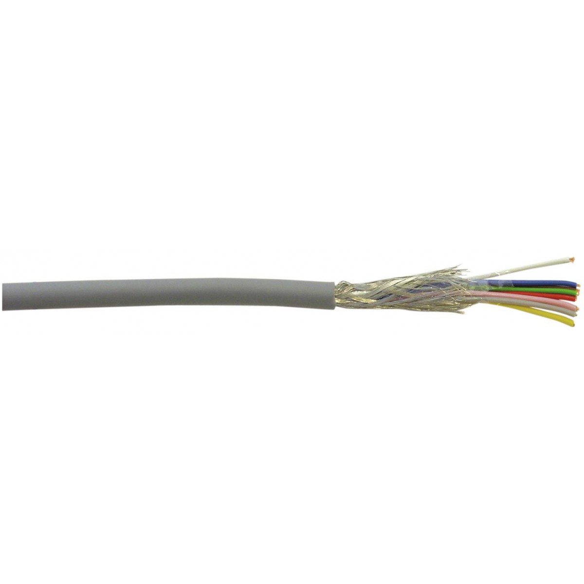 Kabel datový stíněný LiYCY 8x0.14 qmm, role 25m