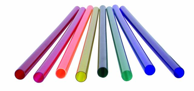 Barevný filtr pro neónovou trubici T5, 53,9 cm, oranžový