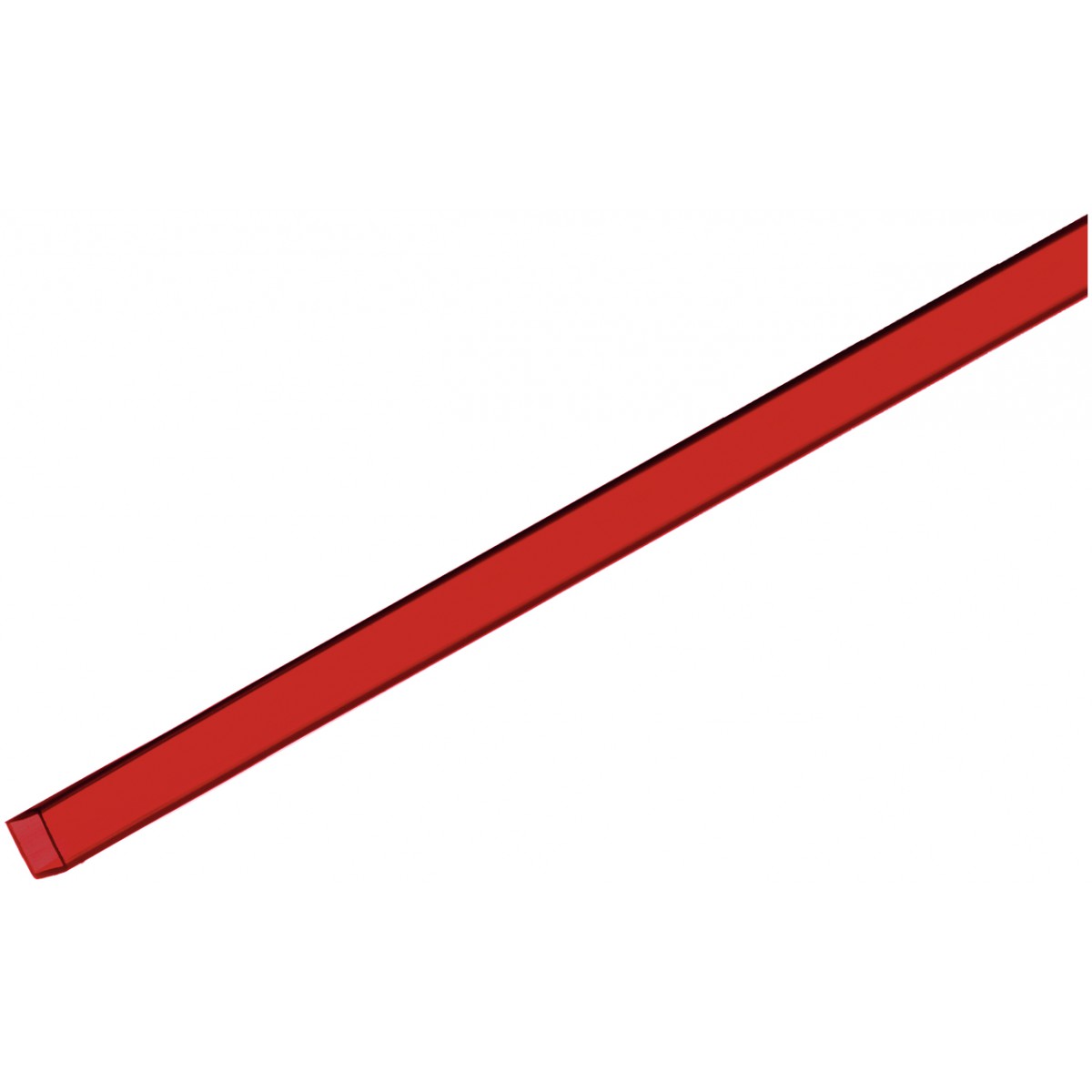 Profil 10x10mm, červený 2 m