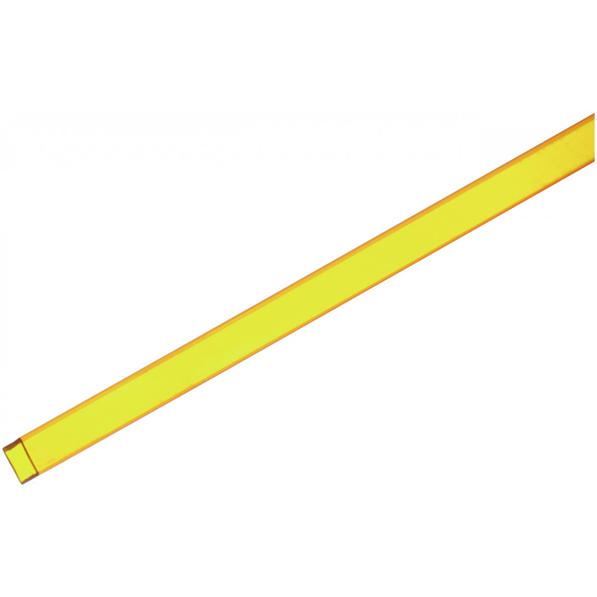 Profil 10x10mm, žlutý, 2 m
