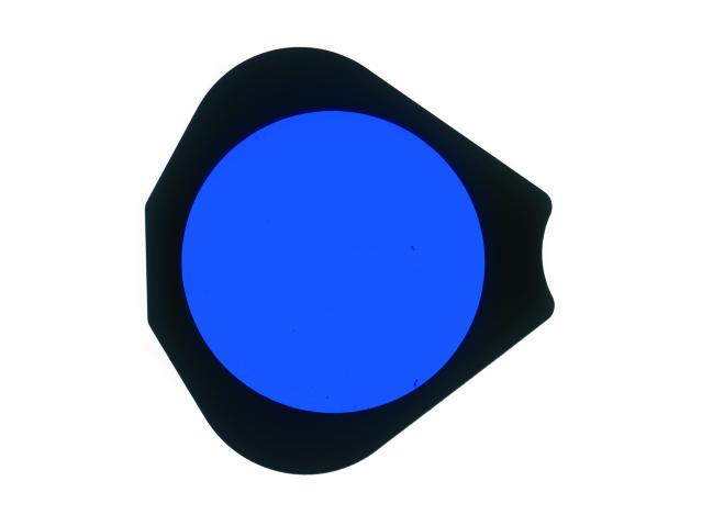 Dichro fitr s držákem, typ 4, tmavě modrý