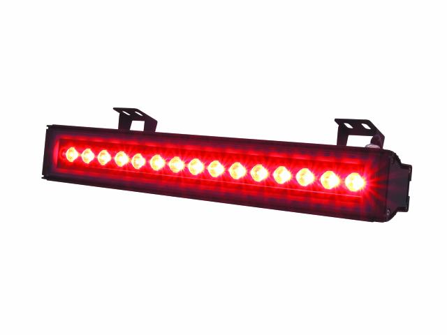 Eurolite LED T500 IP65 15x 1W 15°, červená
