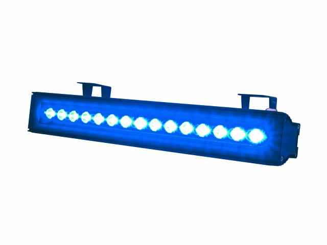 Eurolite LED T500 IP65 15x 1W 45°, modrá
