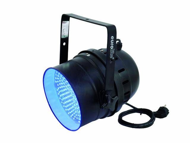 Reflektor LED PAR-64 UV černý, 183x 10mm LED