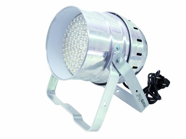Reflektor LED PAR-56 RGB Floor spot stříbrný, 108x 10mm LED