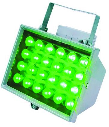Eurolite LED FL-24 zelený 40° IP54