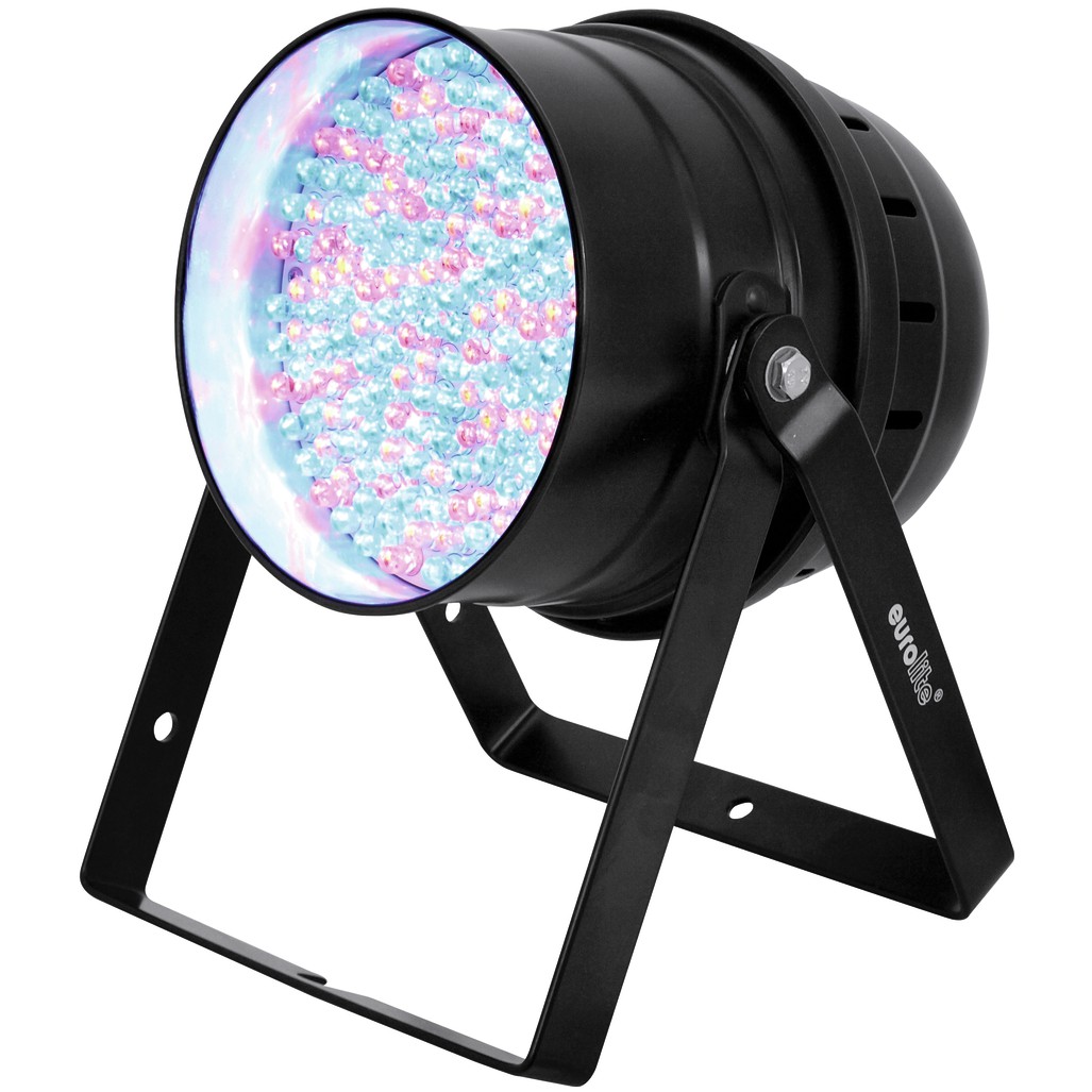 Reflektor LED PAR-64 RGBA Floor spot černý, 177x 10 mm LED