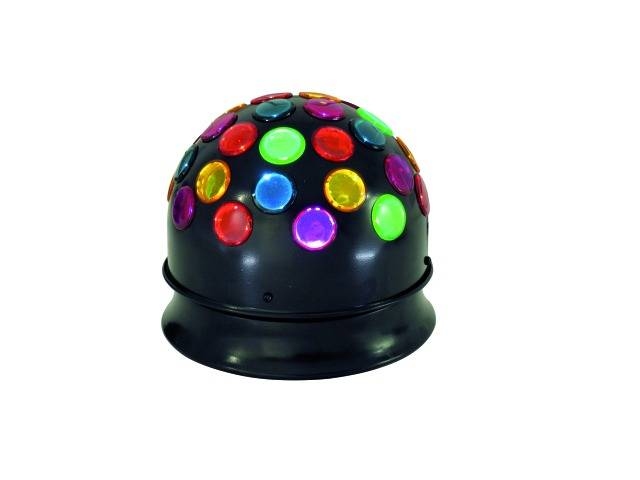 LED světelný efekt Half Ball 1x3W multicolor