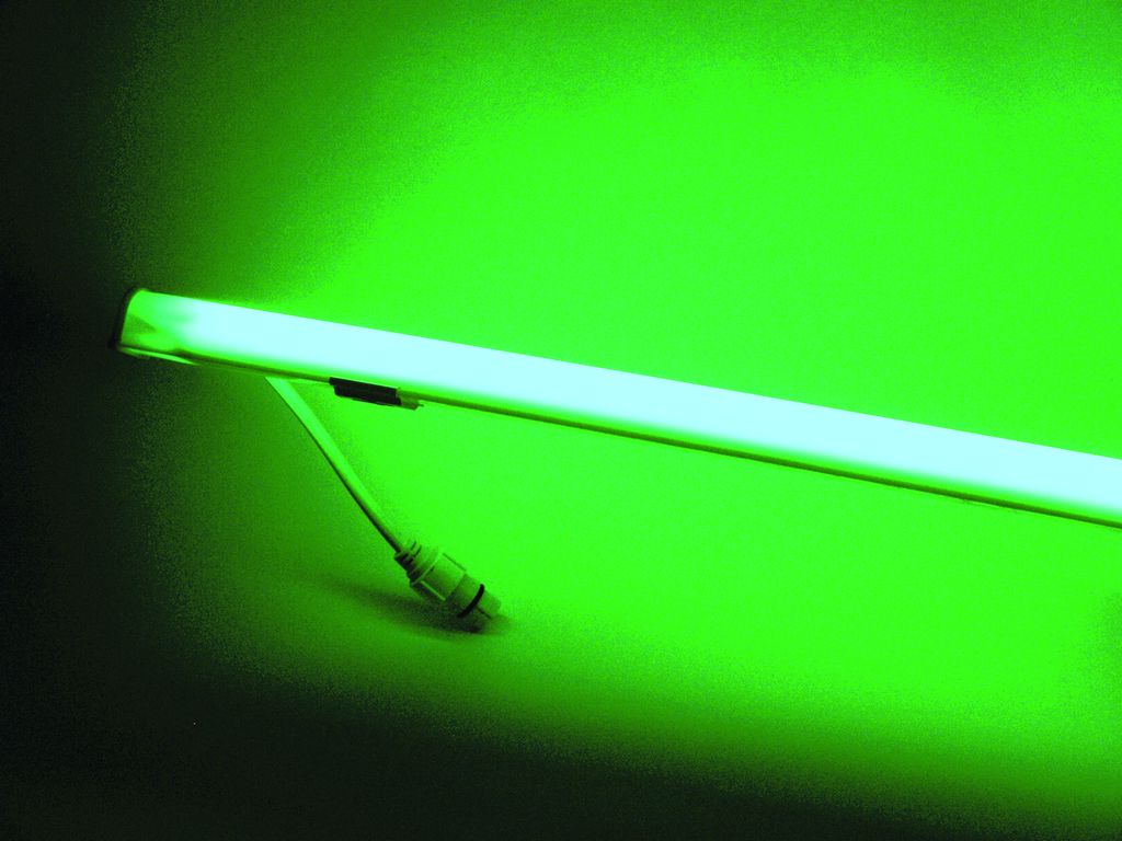 Eurolite LED Tube 105 cm, zeleno-matná