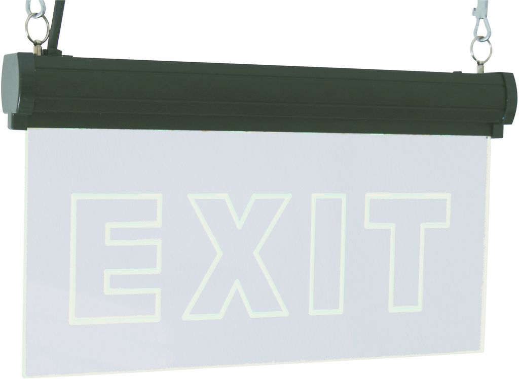 Eurolite LED nouzový panel, „EXIT“ RGB, 230V