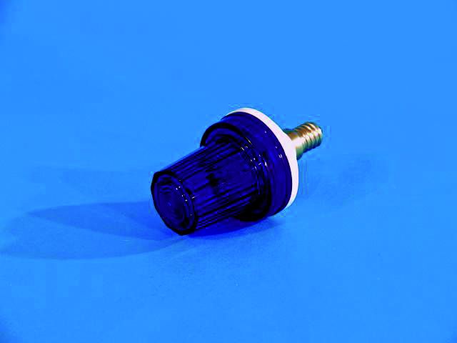 Eurolite LED-Strobe E-14, modrý
