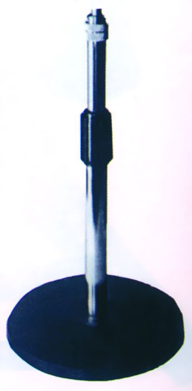 Stolní mikrofonní držák, 20-36 cm, stříbrný
