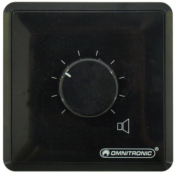Omnitronic ELA LS - regulátor stereo 10 W - černý