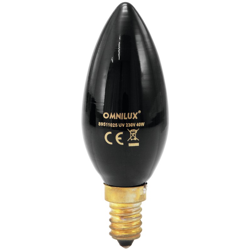UV žárovka 230V/40W E14 C35 Omnilux