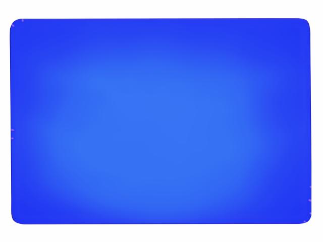 Dichrofiltr 530 x 390 x 4 mm, mléčný, modrý
