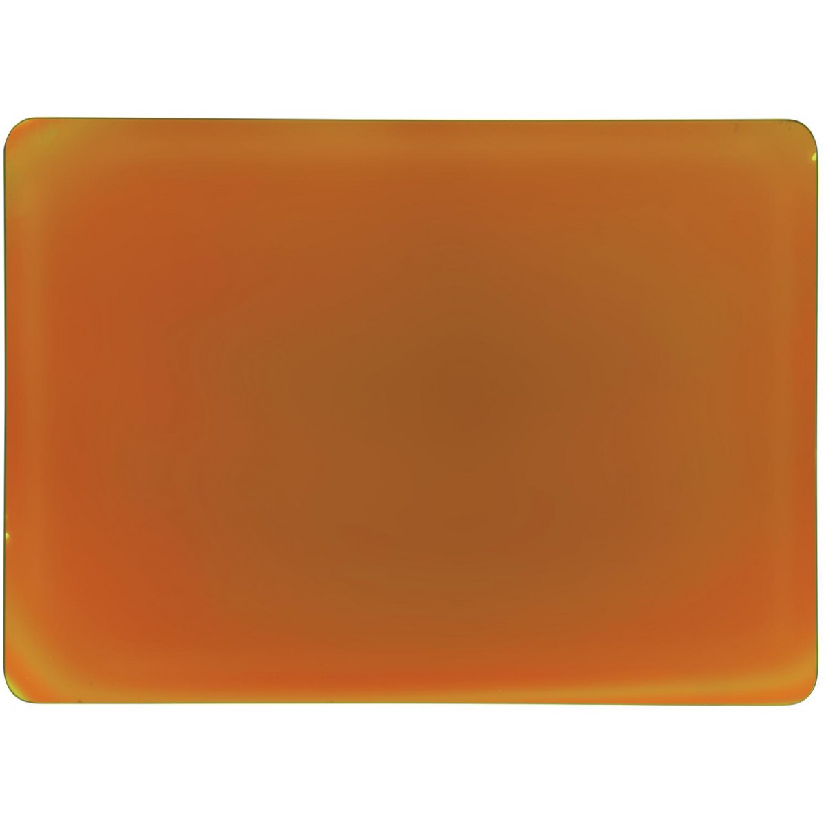 Dichrofiltr 258 x 185 x 3 mm, čirý, oranžový
