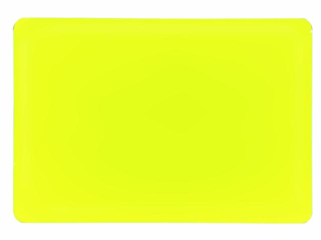 Dichrofiltr 380 x 285 x 3 mm, čirý, světle žlutý