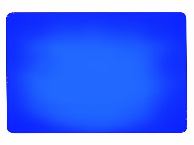 Dichrofiltr 380 x 285 x 3 mm, čirý, modrý