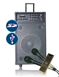Skytec TEC-070, mobilní ozvučovací set