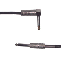 Kytarový kabel 6,3 mm jack samec/samec, 6 m, Pro, modrý
