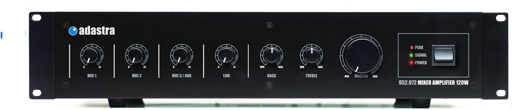Adastra 4-kanálový mixážní zesilovač 120W RMS