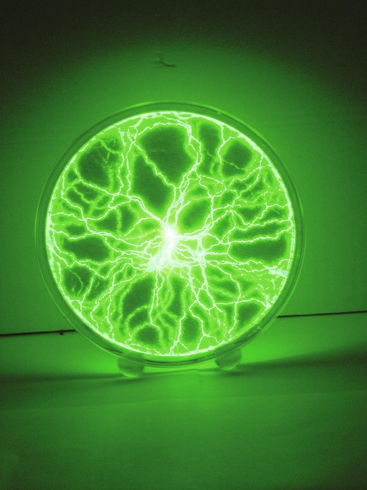 Plazma disk 30cm zelený