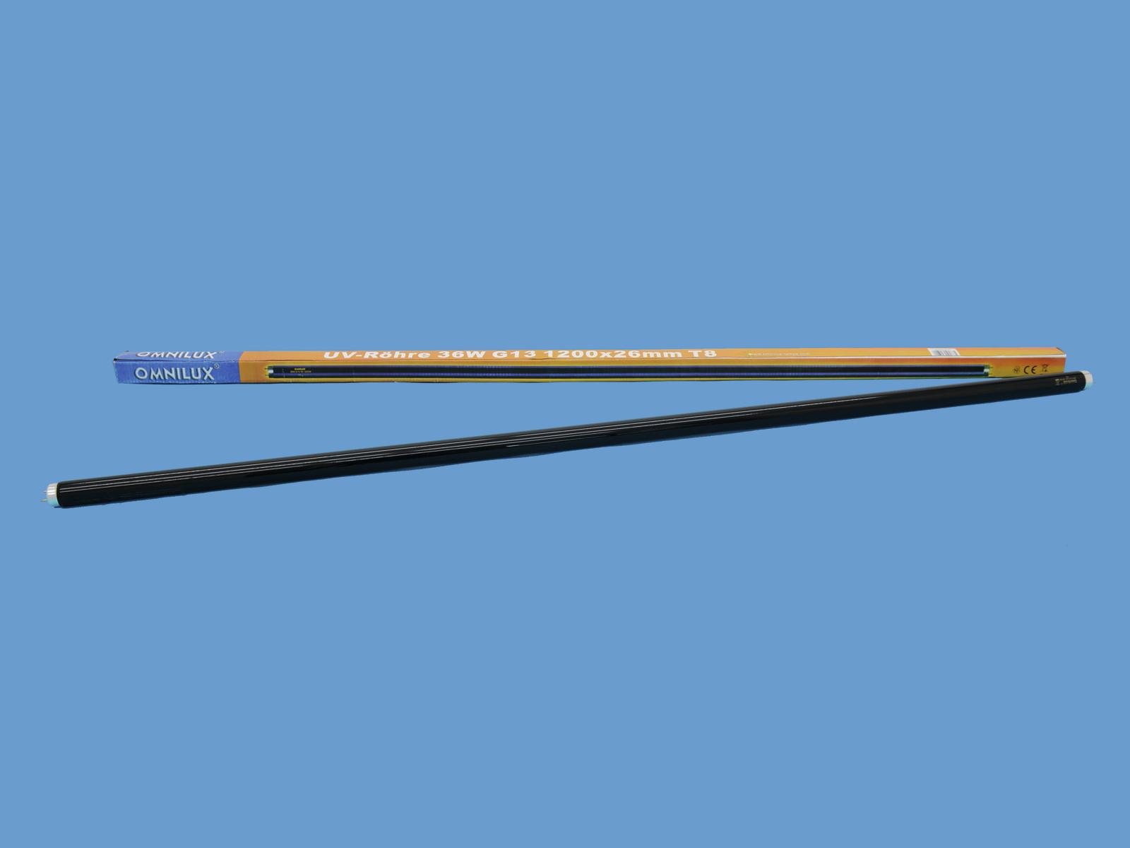 UV trubice 36W/120cm Omnilux slim line, uv zářivka