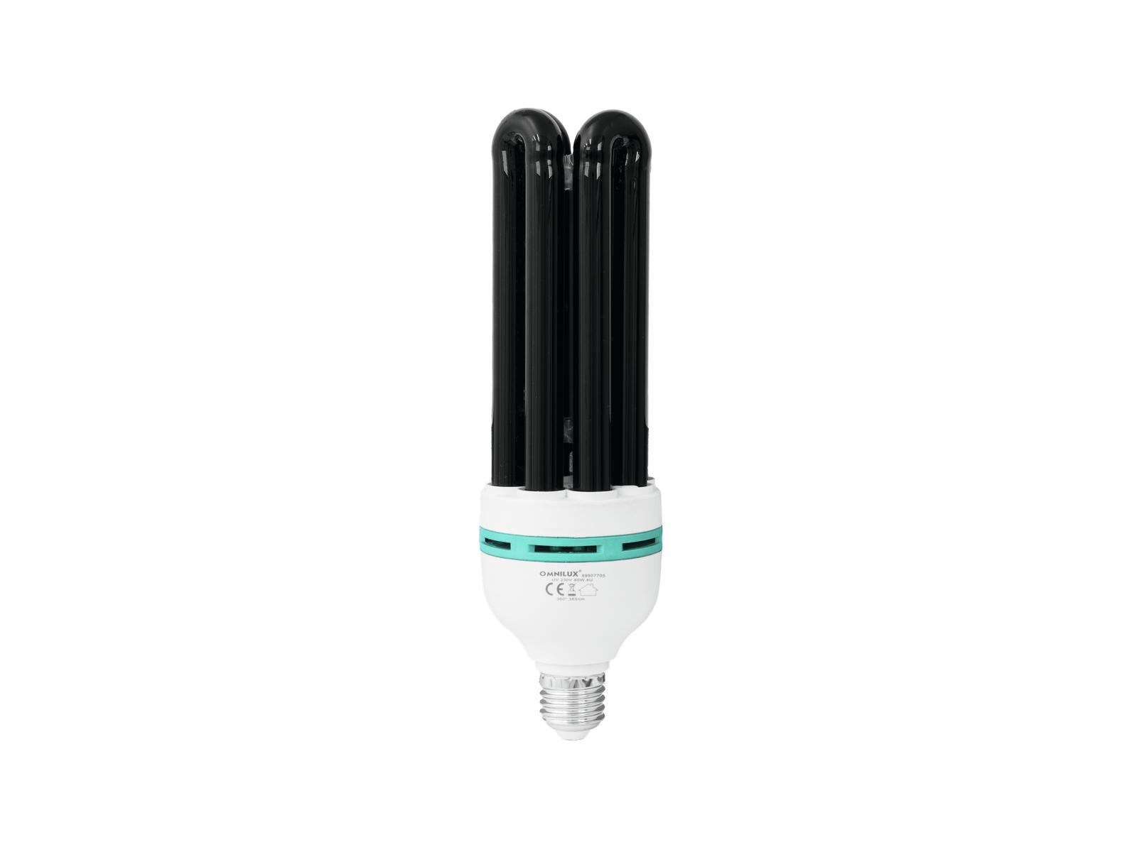 UV úsporná žárovka 85W E27 4U, 255mm, Omnilux
